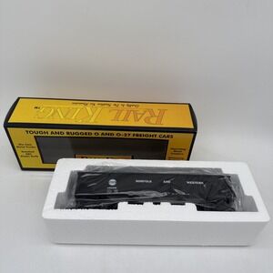 MTH Rail King Norfolk & Western Semi-Scale Hopper Car Original Box RK-7506L